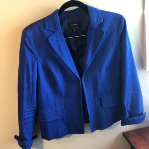 Royal Blue Pique Blazer